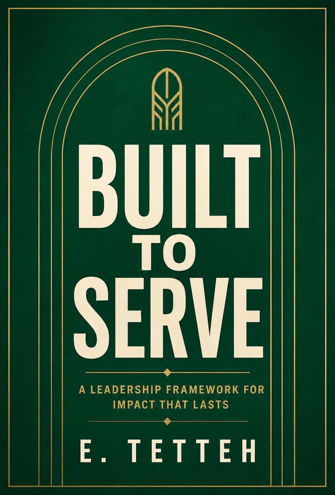 Built to Serve book cover design