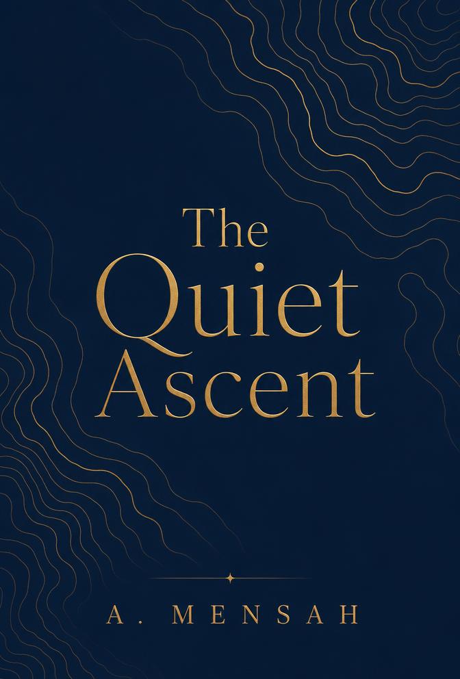 The Quiet Ascent book cover design